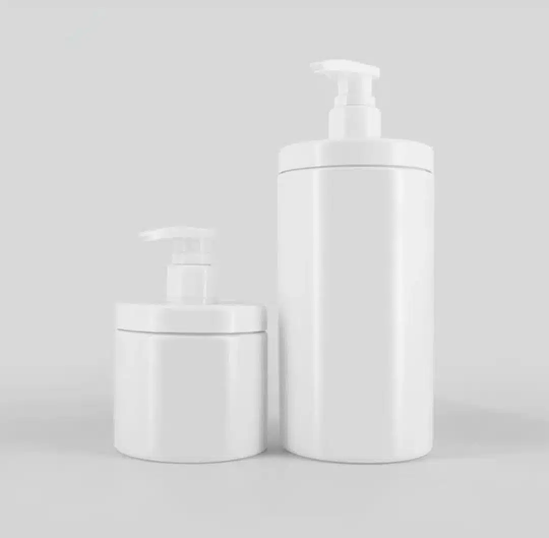 Bouteilles En Plastique Blanc Cosmétiques