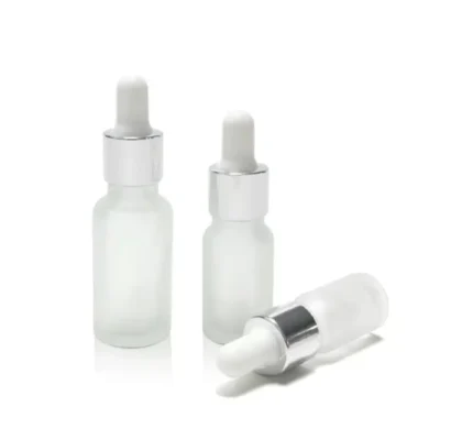 Flacon En Verre Givré