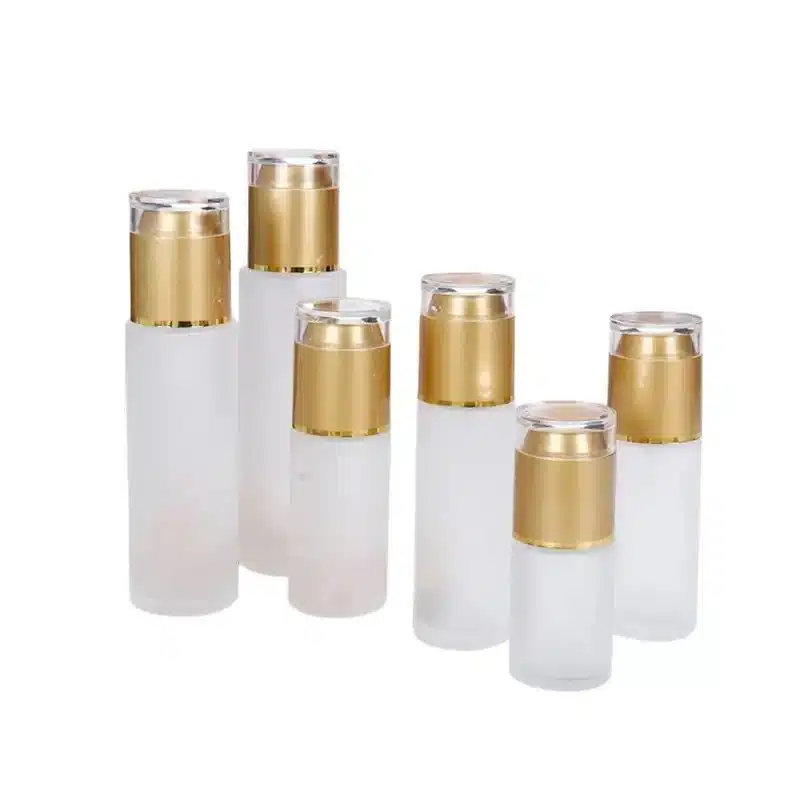 Bouteille en Verre Givré